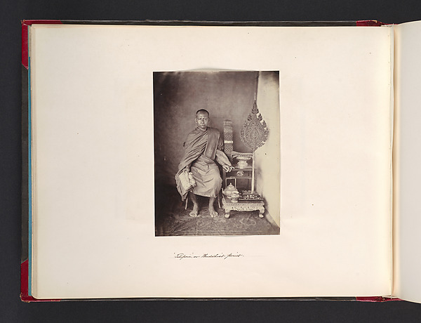 John Thomson, [Buddhist Priest]