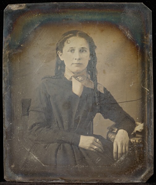 Jacob Byerly, [Portrait of a Woman with Ringlets]
