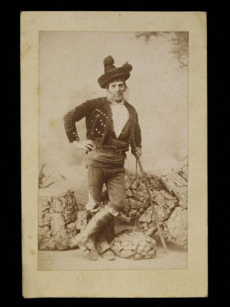 Unknown, Portrait of Mariano Fernández, the prince of the gypsies and the model of the immortal Fortuny