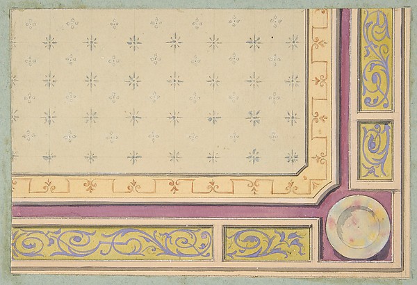 Jules-Edmond-Charles Lachaise, Design for a ceiling
