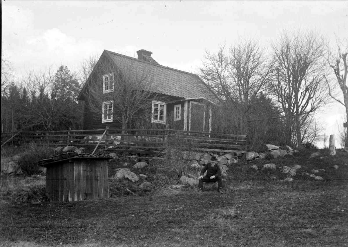 Johan Lundin, Man vid torp, Sjöboda, Björklinge socken, Uppland