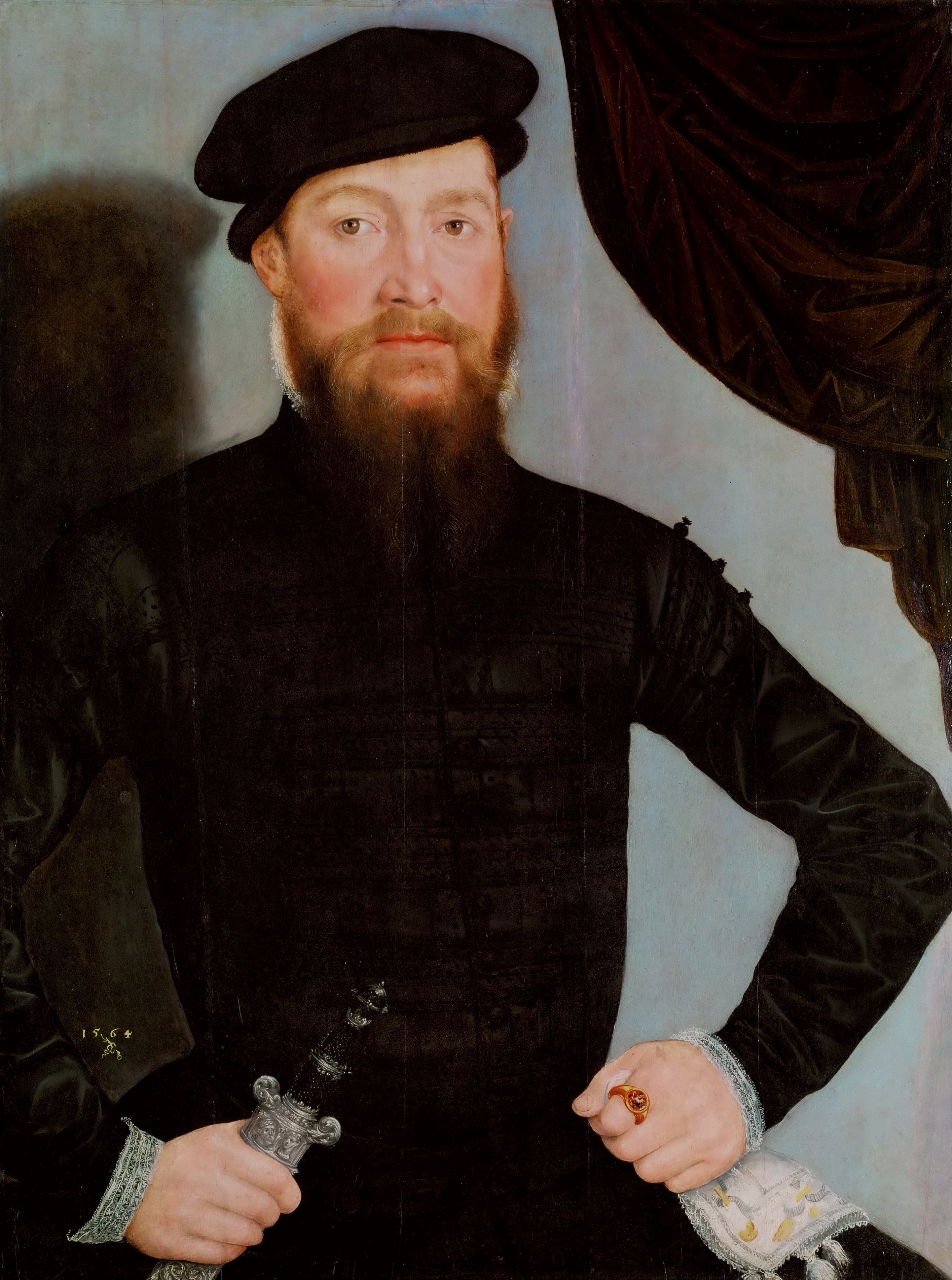 Lucas Cranach the Younger, Male Portrait