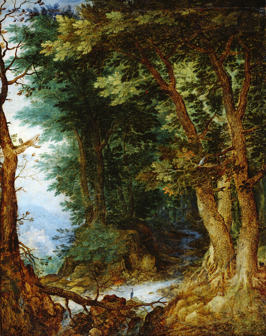 Jan Brueghel the Elder, Forest landscape