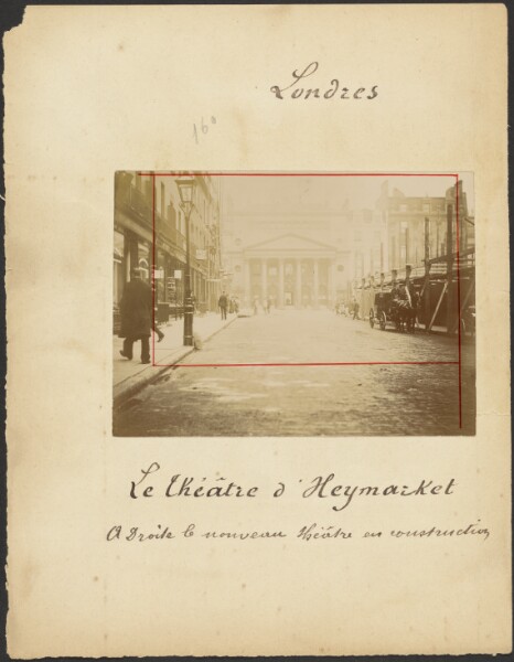 Unknown, [Haymarket Theatre]