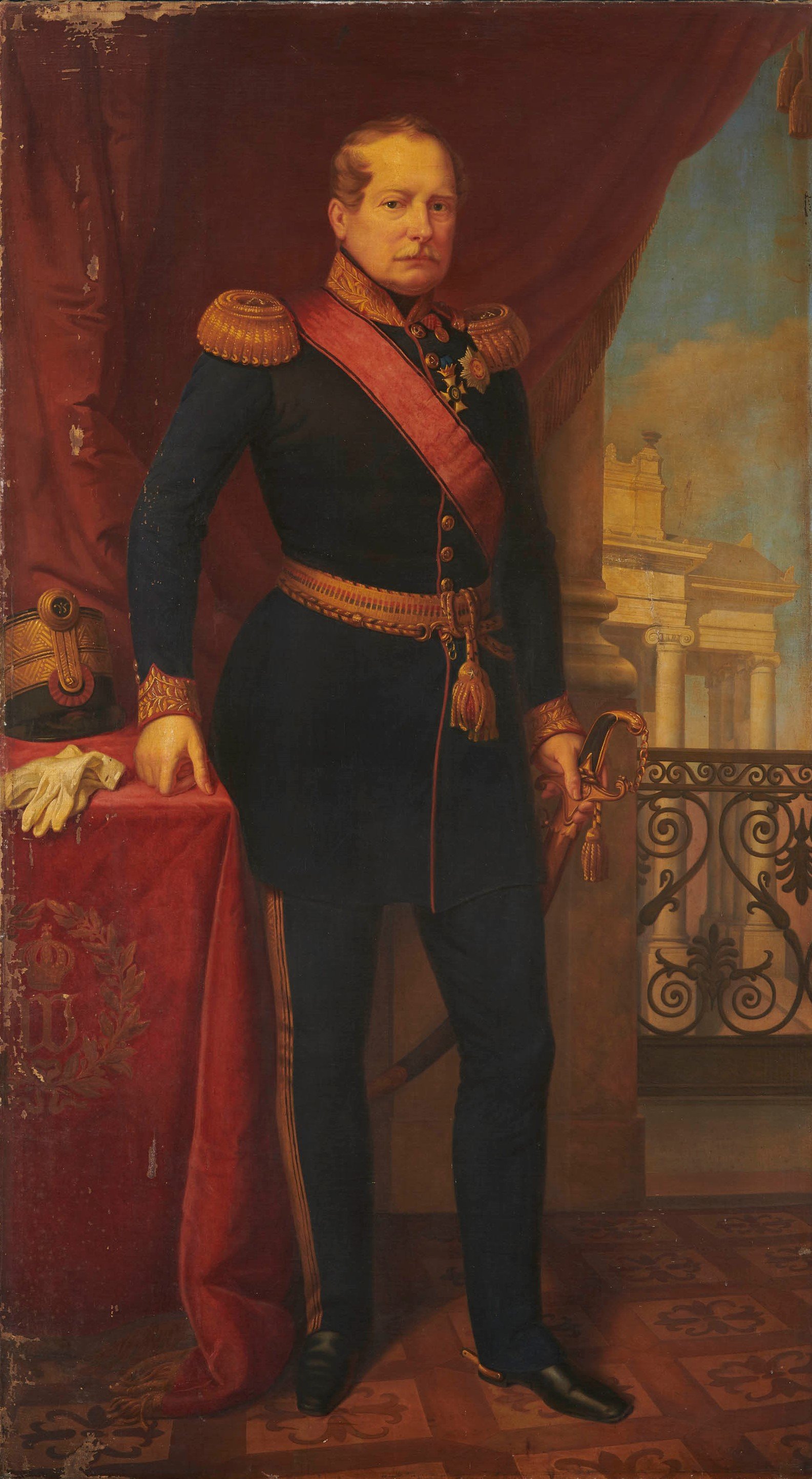 Franz Seraph Stirnbrand, Porträt König Wilhelm I. von Württemberg