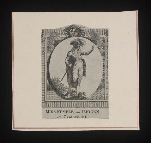 Unknown, Miss Kemble as Imogen