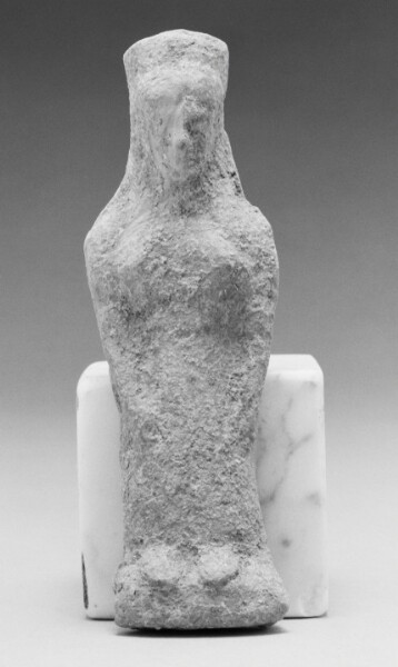 Unknown, Standing Female Figure (Plaque)