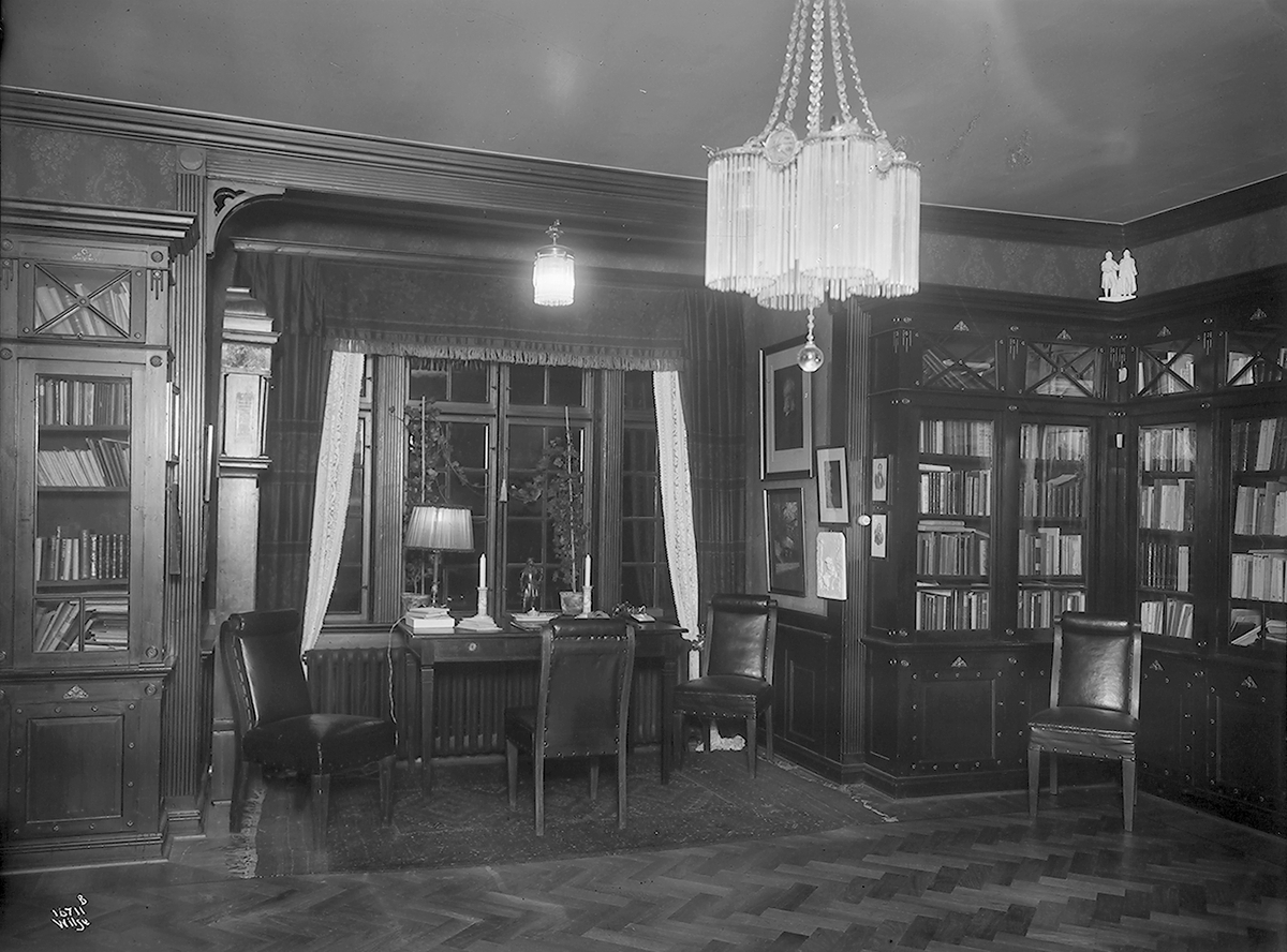 Anders Beer Wilse, Konv: Gruset biblioteket