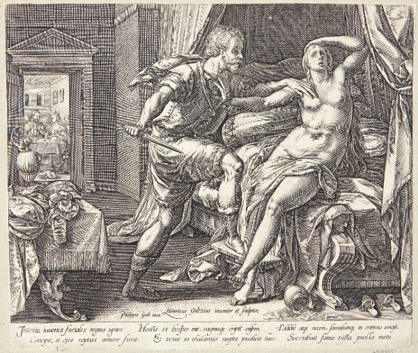 Hendrick Goltzius, Tarquinius og Lucretia