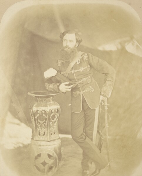 Felice Beato, [Portrait of Colonel Henry Hope Crealock, Deputy Assistant, Adjutant-General]