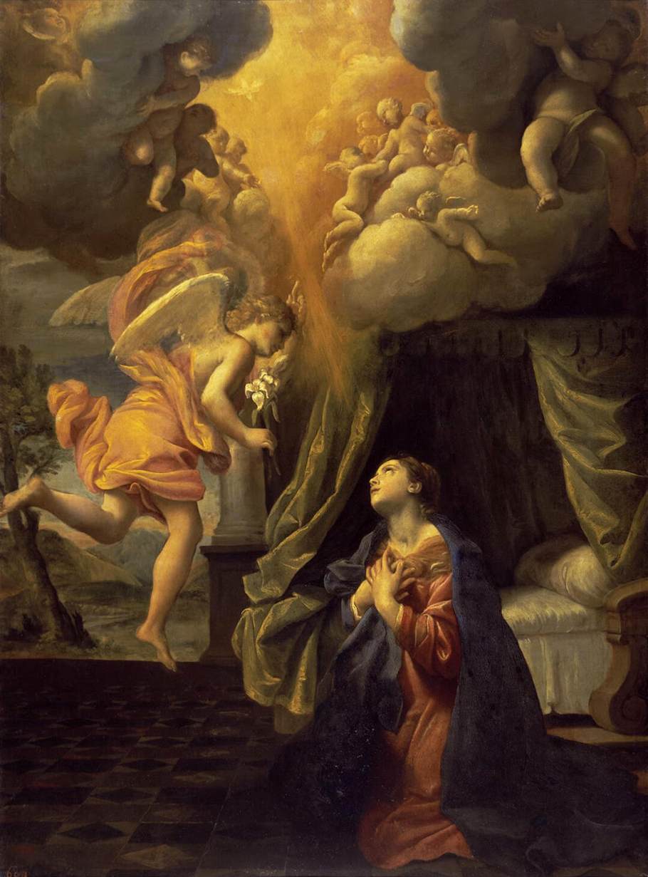 Giovanni Lanfranco, The Annunciation