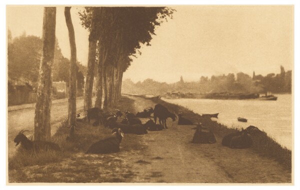 Alfred Stieglitz, [On the Seine - Near Paris]