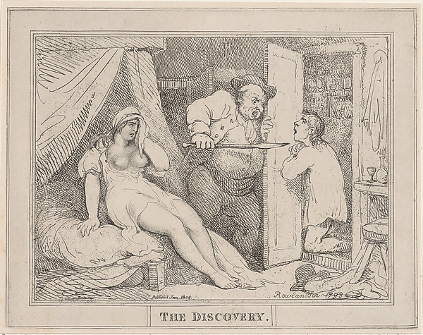 Thomas Rowlandson, The Discovery