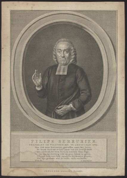Reinier Vinkeles, Portrait of Filips Serrurier