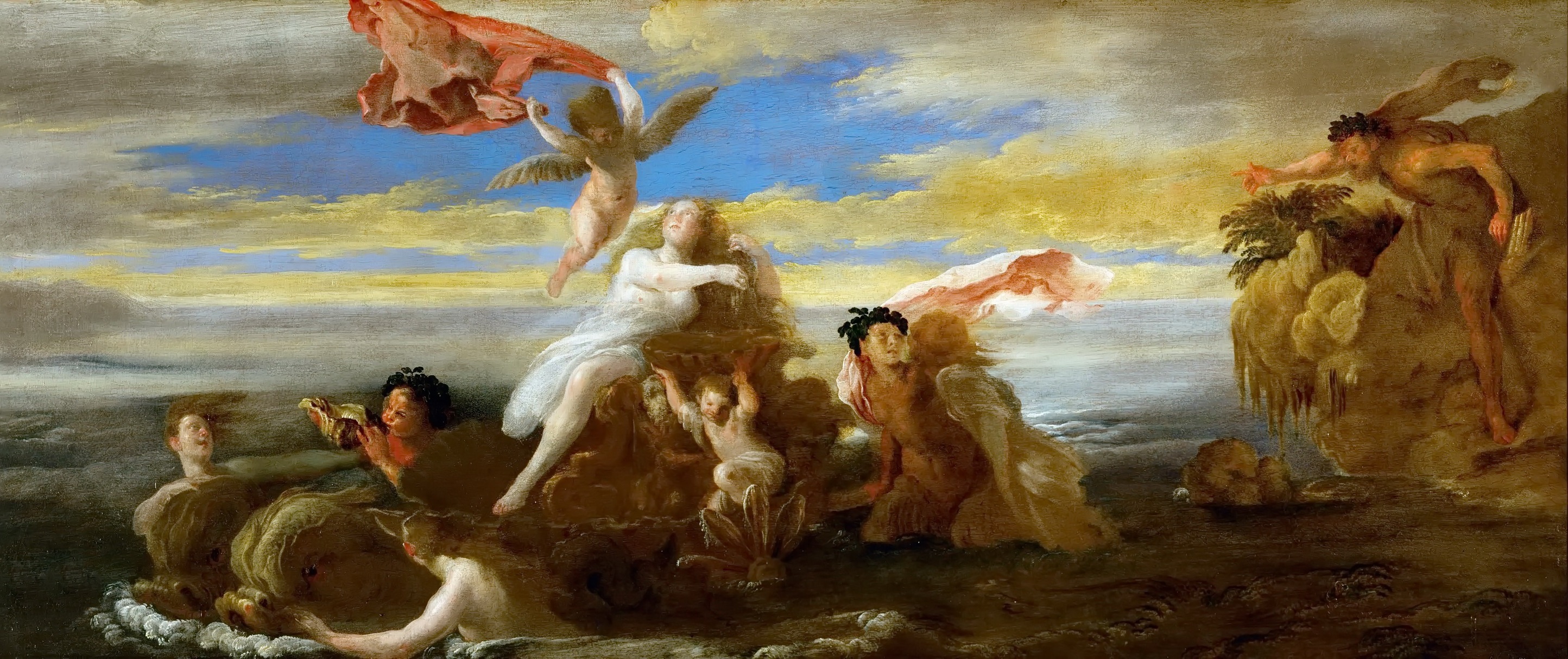 Domenico Fetti, Galatea and Polyphem
