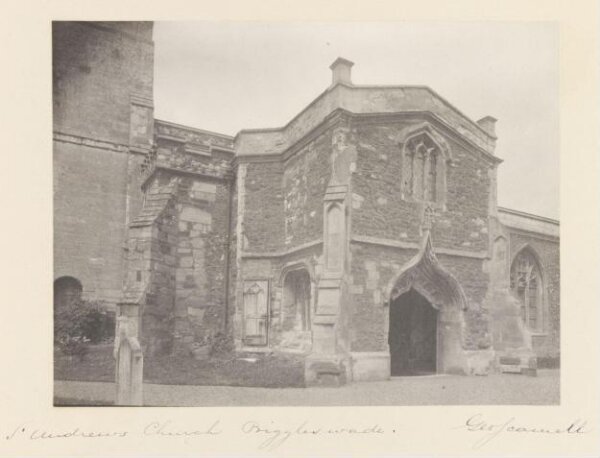 Scamell, George (Mr), National Photographic Record and Survey