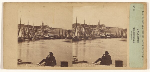 Unknown, La Normandie Artistique. Calvados. Trouville. Vue generale.