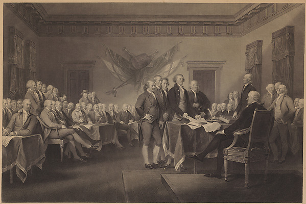 Asher Brown Durand, Declaration of Independence
