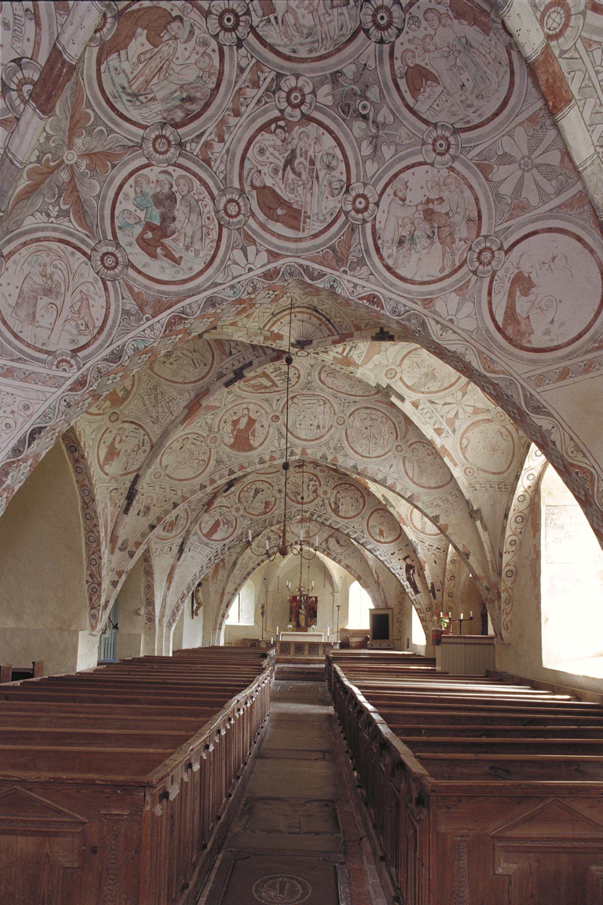 Bengt A Lundberg, Risinge gamla kyrka (Sankta Maria kyrka)