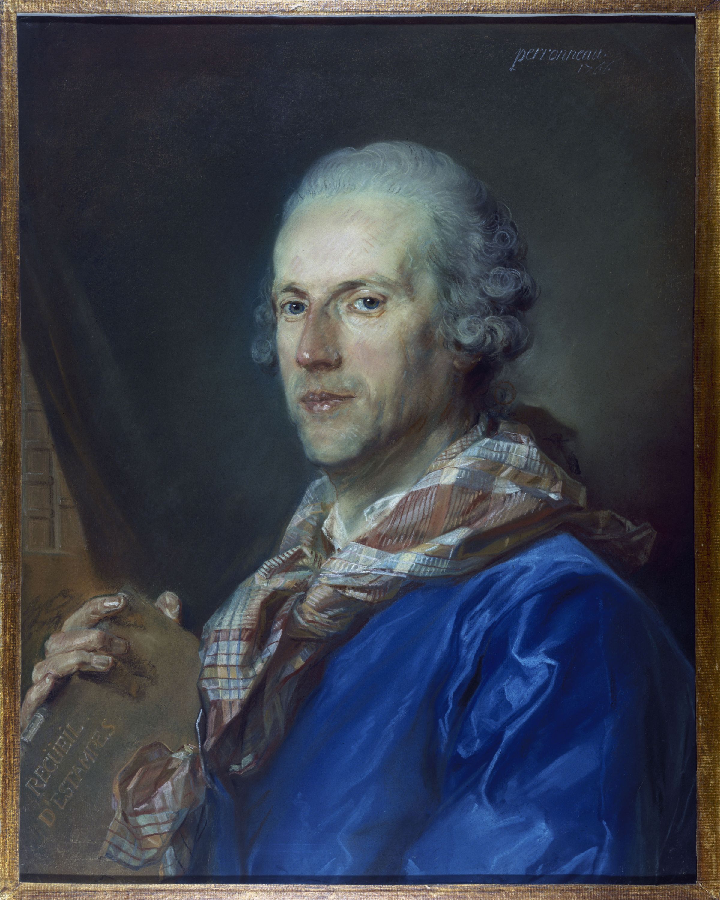 Jean-Baptiste Perronneau, Portrait de Charles Lenormant du Coudray
