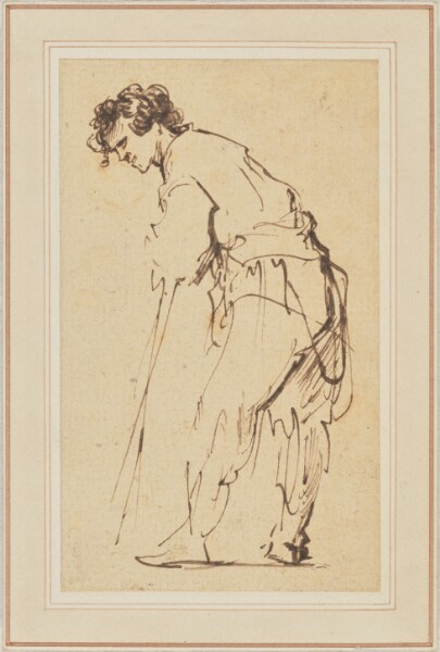 Rembrandt Harmensz. van Rijn, Young Man Leaning on a Stick