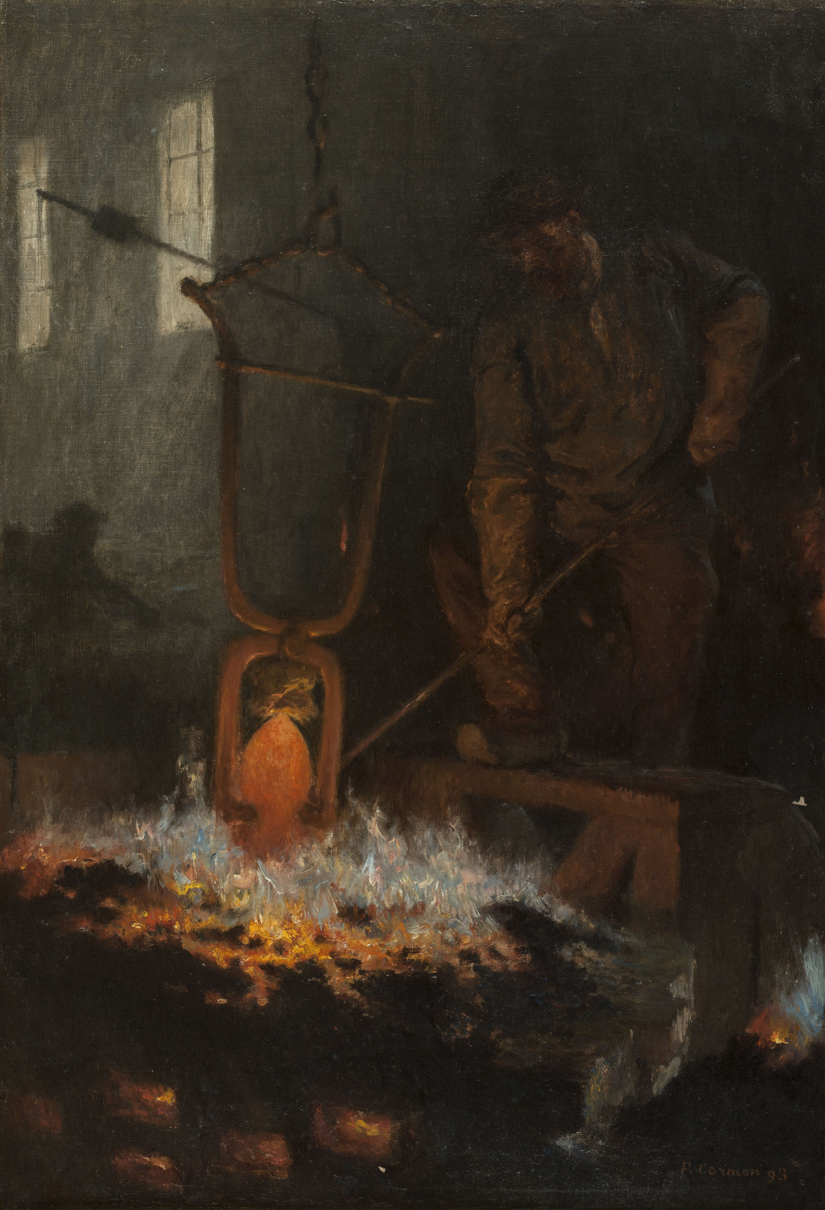 Fernand Cormon, Le Verrier
