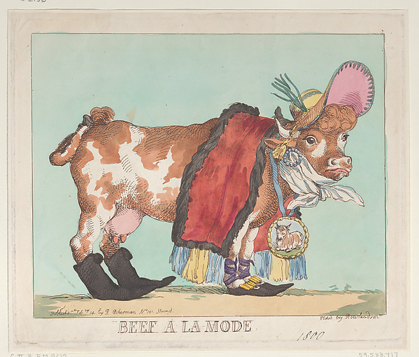 Thomas Rowlandson, Beef à la Mode