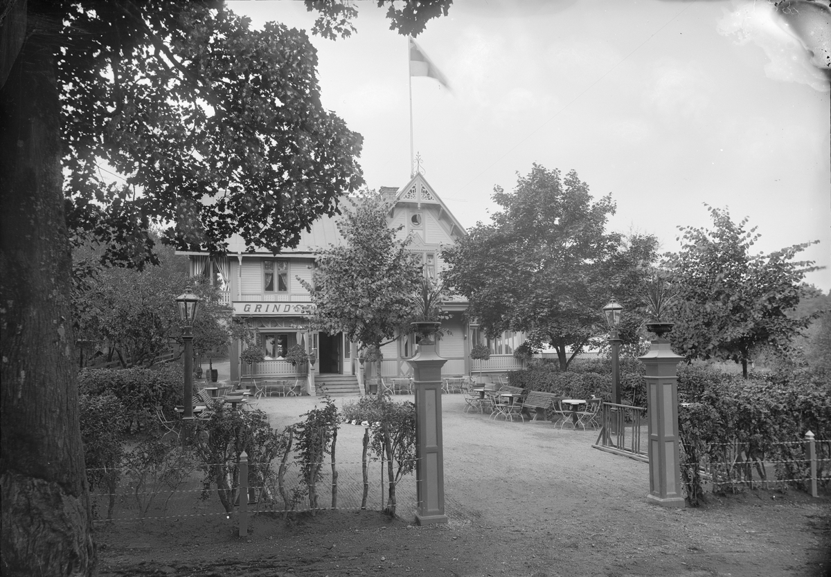 Henri Osti's Fotografiateliér, Grindstugan, Kåbo, Uppsala 1899