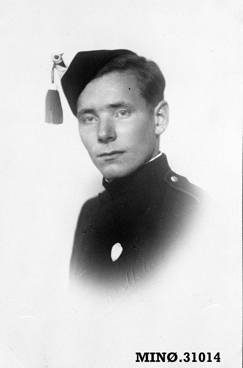 Ukjent, Portrett av ung soldat.
