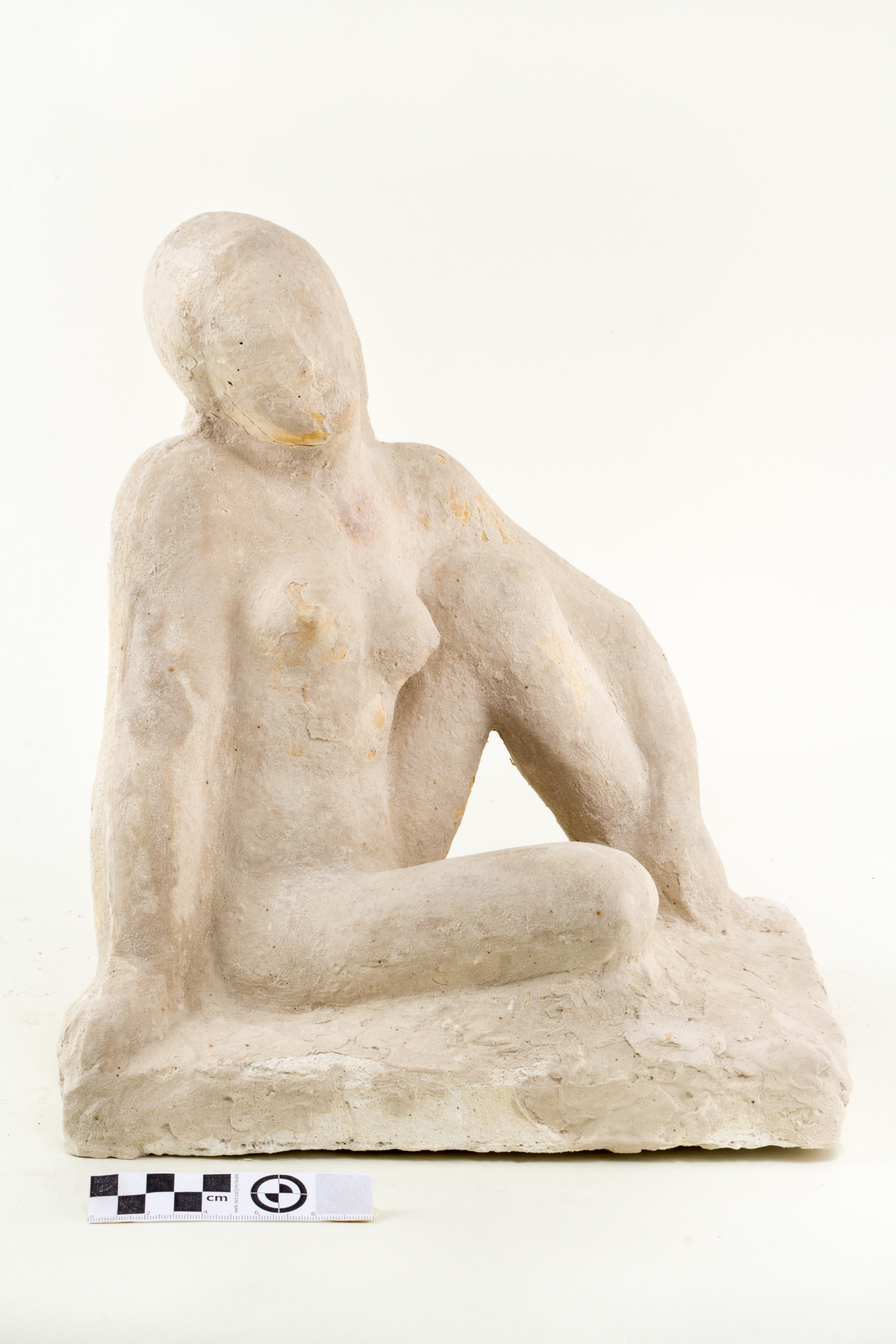 Anton (autor) Starkopf, seated female figure