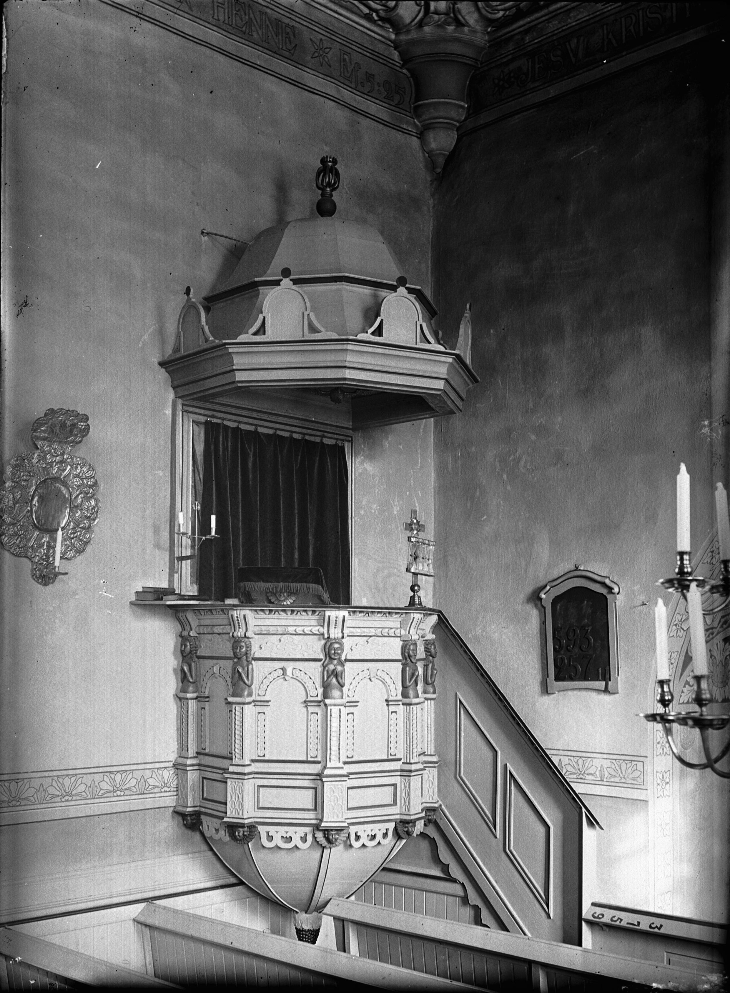 Bertil Waldén, Mosjö kyrka