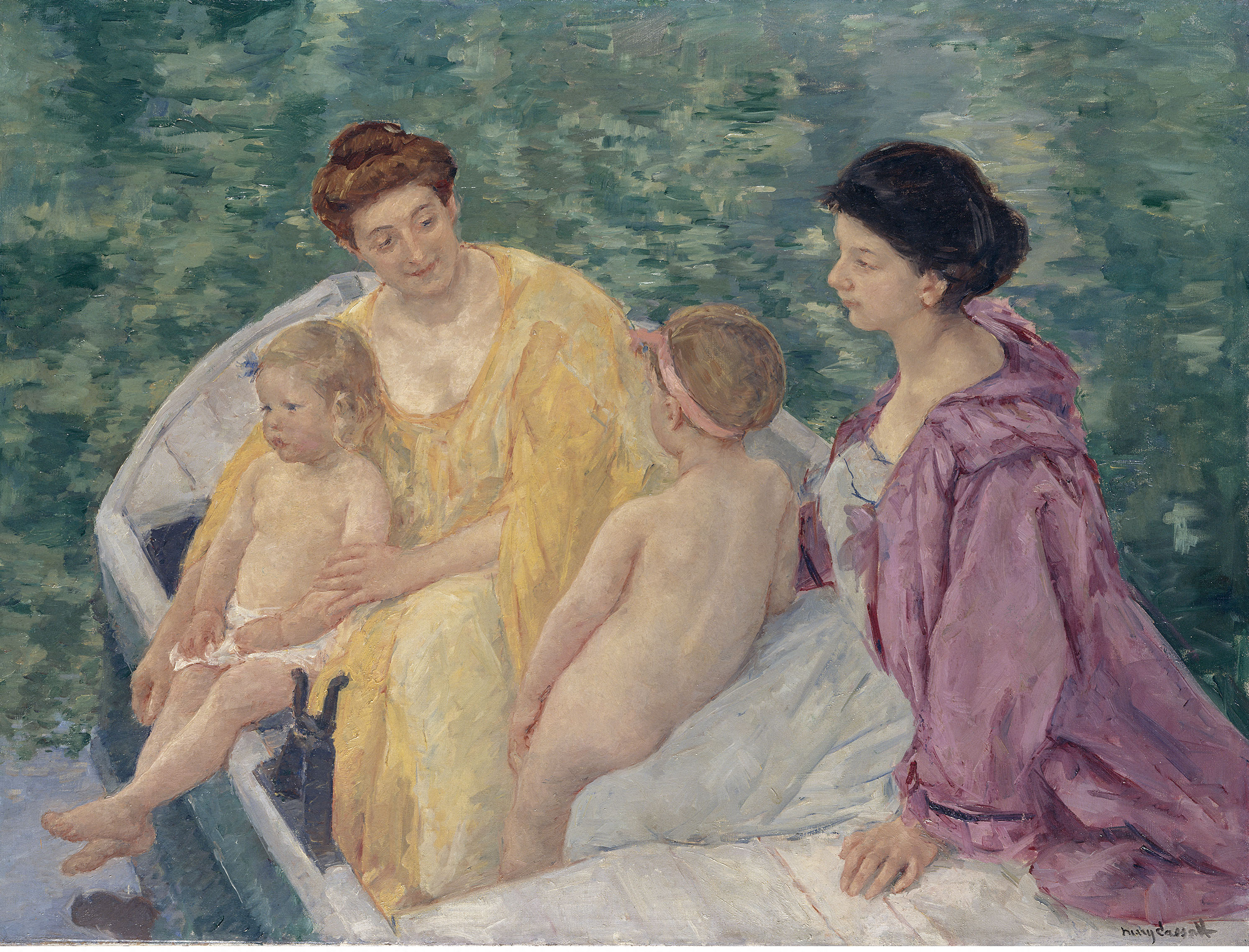 Mary Cassatt, Le bain