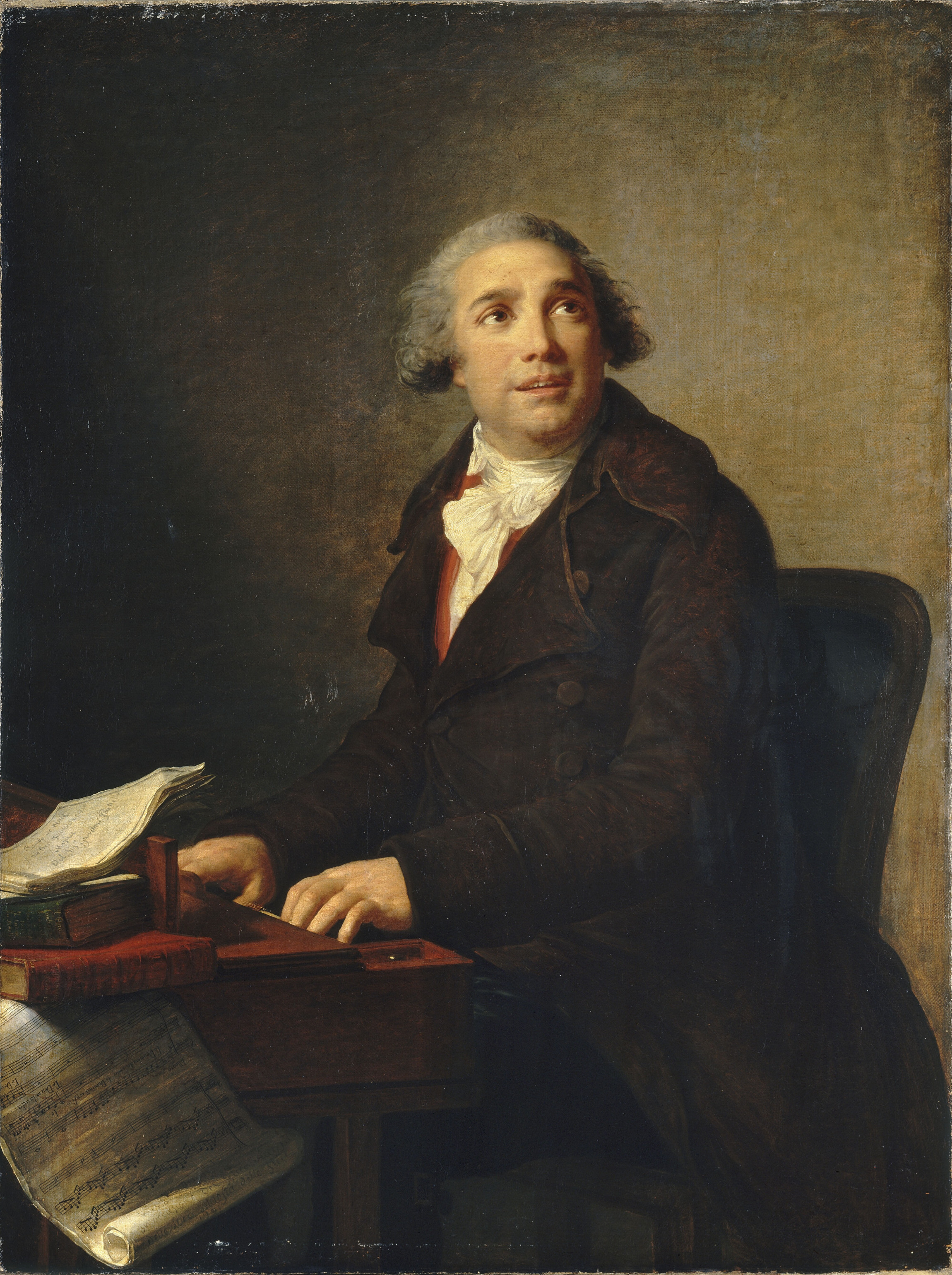 Élisabeth Louise Vigée Le Brun, Portrait of Giovanni Paisiello