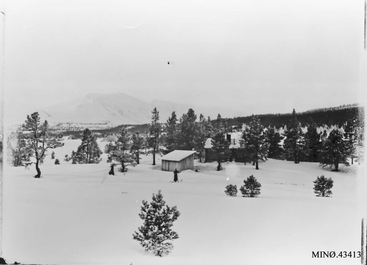 Axel Rosenvinge Brostrup, Utsikt mot Rondane