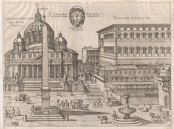 Anonymous, St. Peter's, from "Speculum Romanae Magnificentiae"