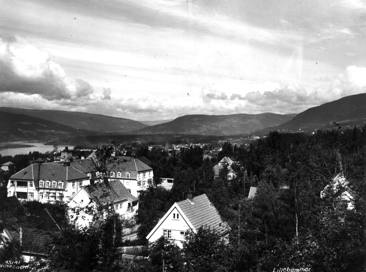 Anders Beer Wilse, Oversiktsbilde Lillehammer