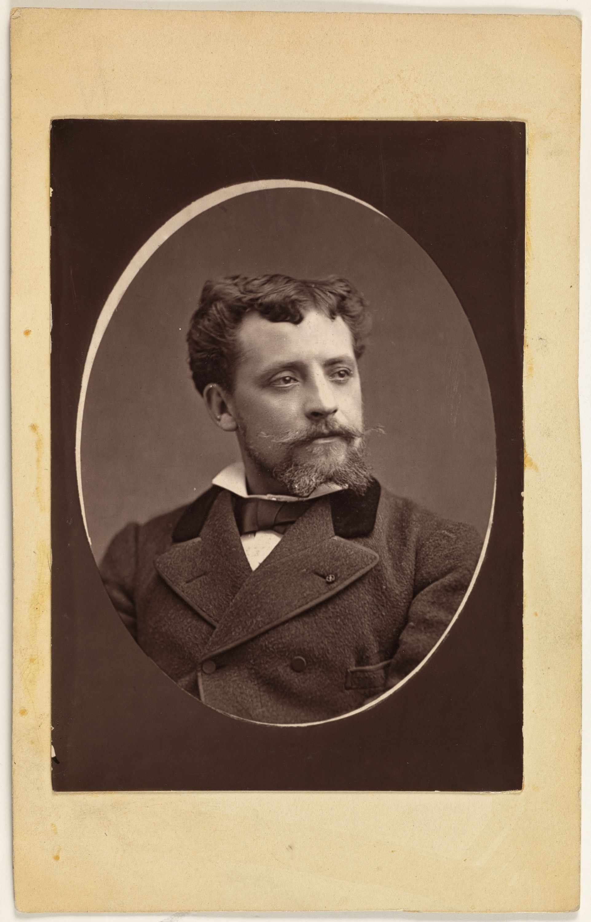 Anonyme, Portrait de Capoul, Joseph Amédée Victor, (1839-1924), chanteur
