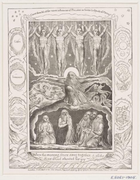 William Blake, When the morning Stars sang together