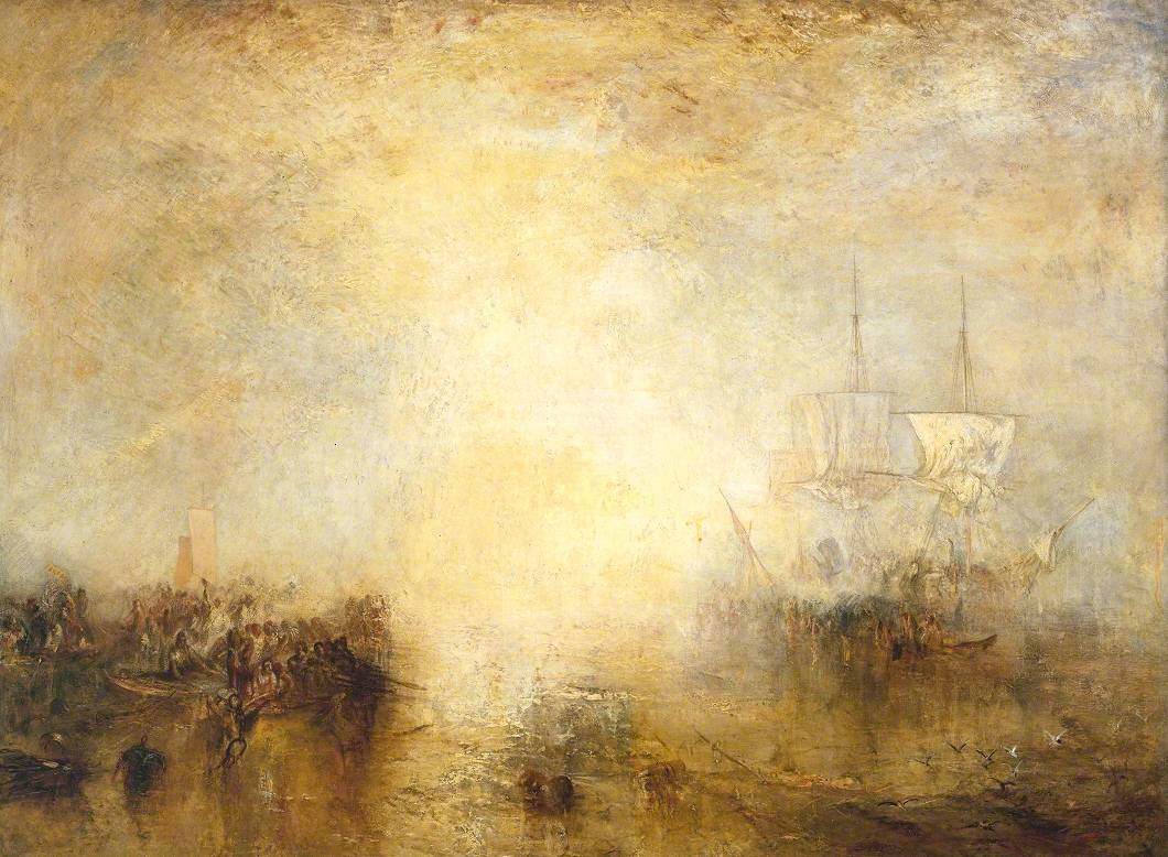 J. M. W. Turner, ‘Hurrah! for the Whaler Erebus! Another Fish!’