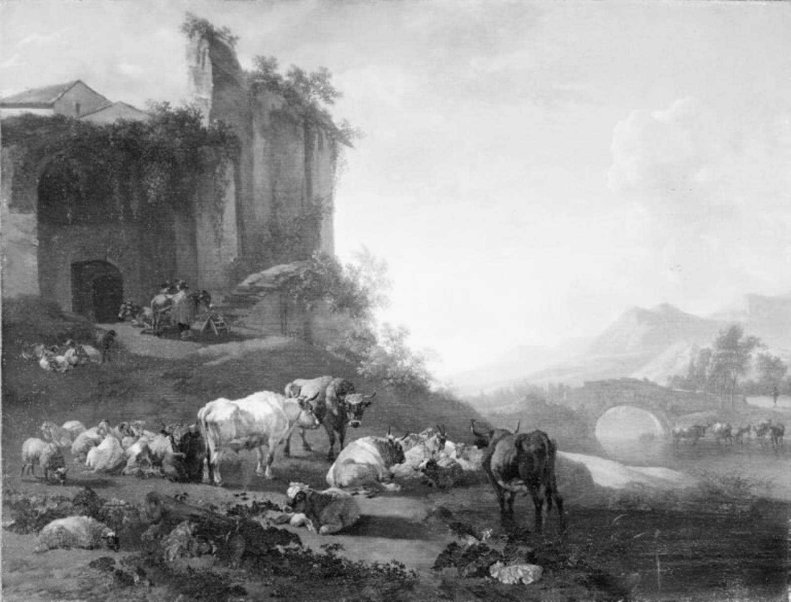 Willem Romeyn, Kvæg i en sydlandsk egn