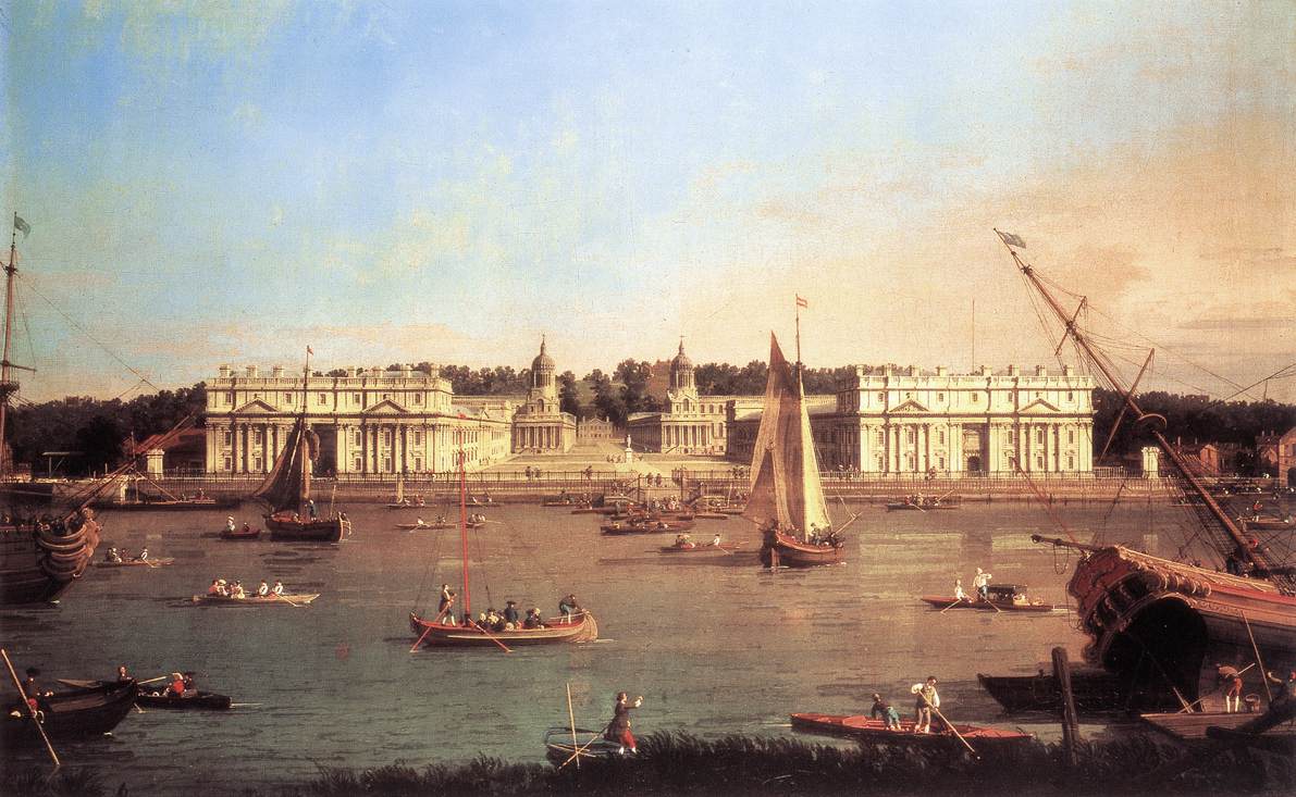 Canaletto, London: Greenwich Hospital from the North Bank of the Thames