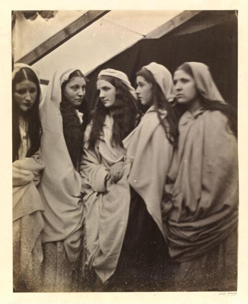 Cameron, Julia Margaret, The five foolish Virgins