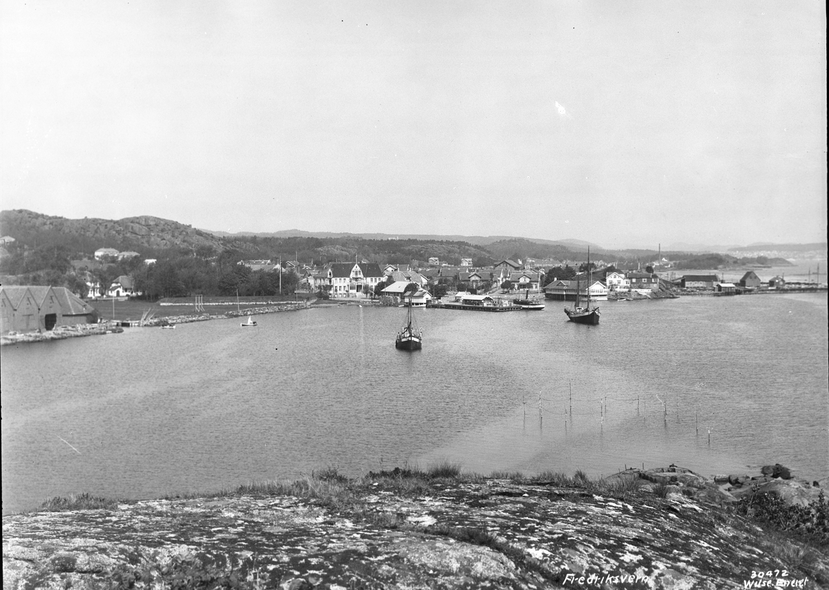 Anders Beer Wilse, Prot: Fredriksvern fra fjorden