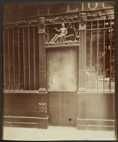 Eugène Atget, Cabaret de l’Homme armé, 25, rue des Blancs-Manteaux