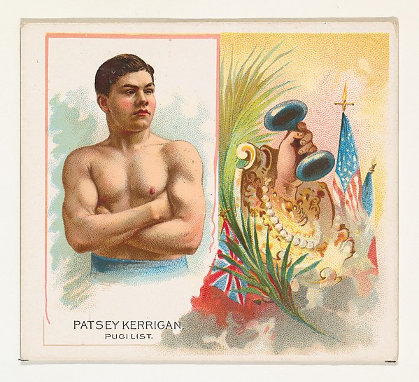 Allen & Ginter, Patsey Kerrigan, Pugilist, from World's Champions, Second Series (N43) for Allen & Ginter Cigarettes