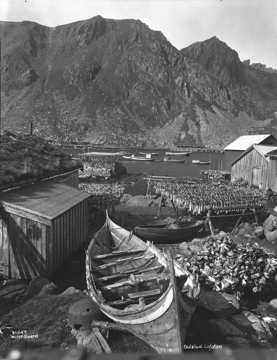 Anders Beer Wilse, Prot: Balstad, baattyper på bedding