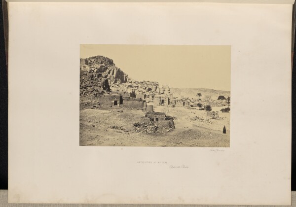Francis Frith, Antiquities at Biggeh, Opposite Philae