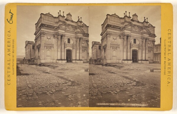 Eadweard J. Muybridge, Guatemala, Church of San Francisco.