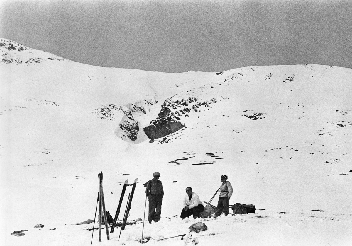 Anders Beer Wilse, Prot: Jotunheimen Rast under Svelnåsi