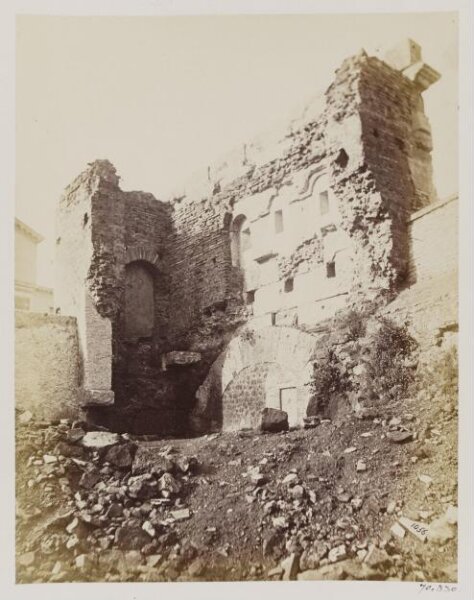 Parker, John Henry, Gates - Porta Chiusa, interior, before the Excavations.